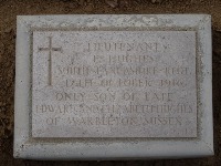 Struma Military Cemetery - Hughes, Frederick